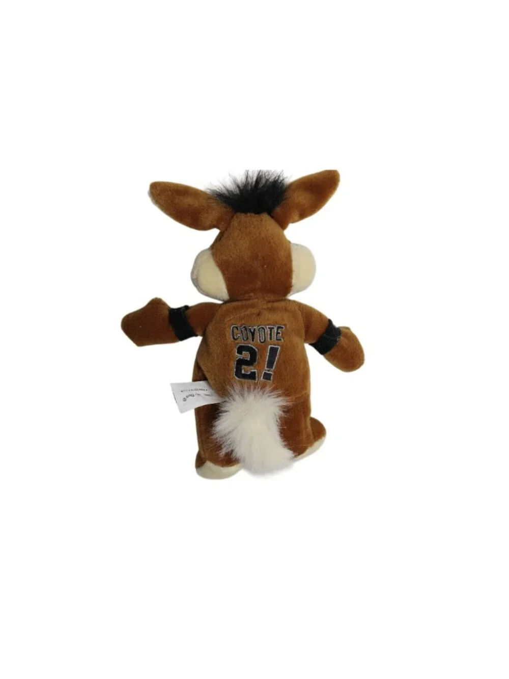Vintage San Antonio Spurs Texas NBA Coyote Mascot Plush